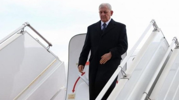 Iraqi President Arrives in Ashgabat for International Forum