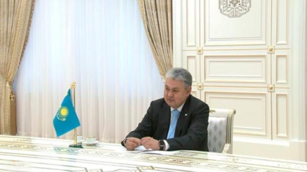 Turkmen President Receives Kazakhstan Foreign Minister