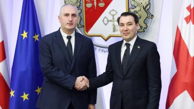 Turkmenistan and Georgia Discuss Banking, Investment Cooperation